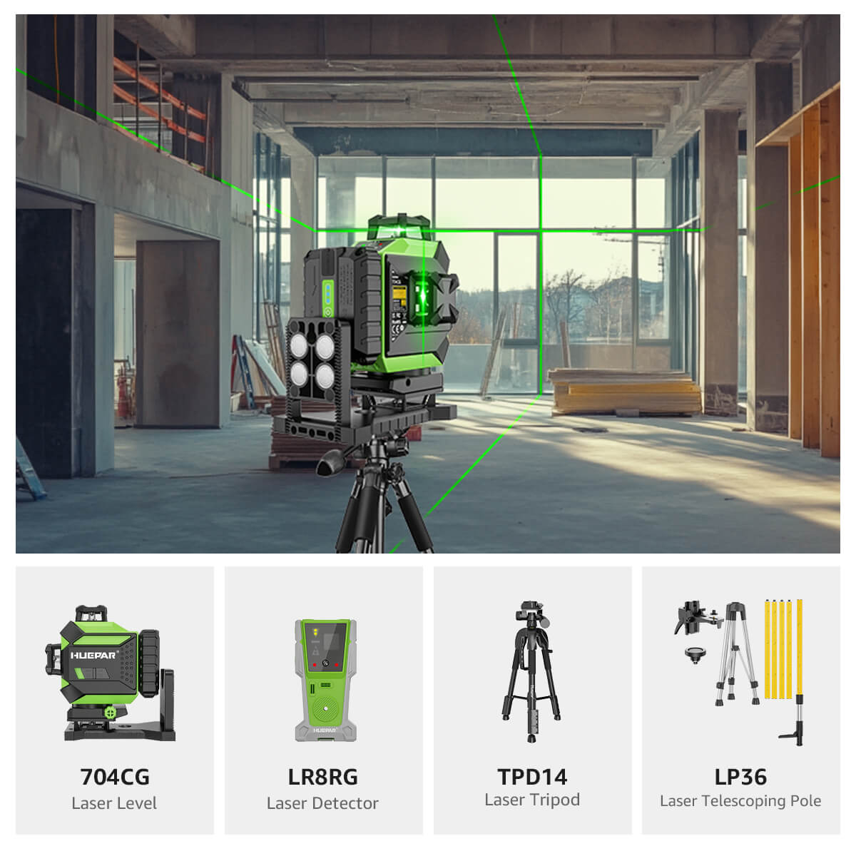 Huepar 704CG Pro Kit Pro Kit -