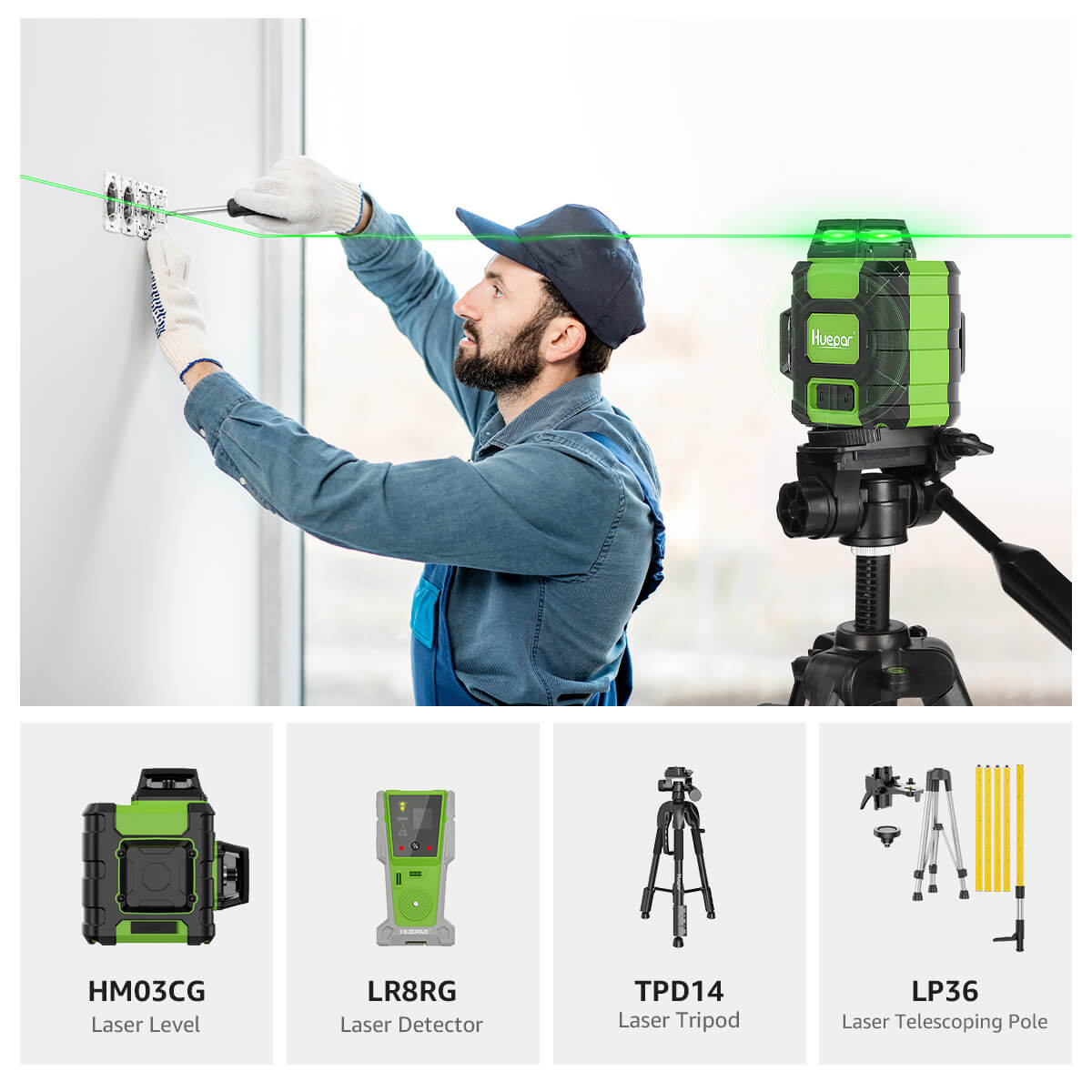 Huepar HM03CG Pro Kit -