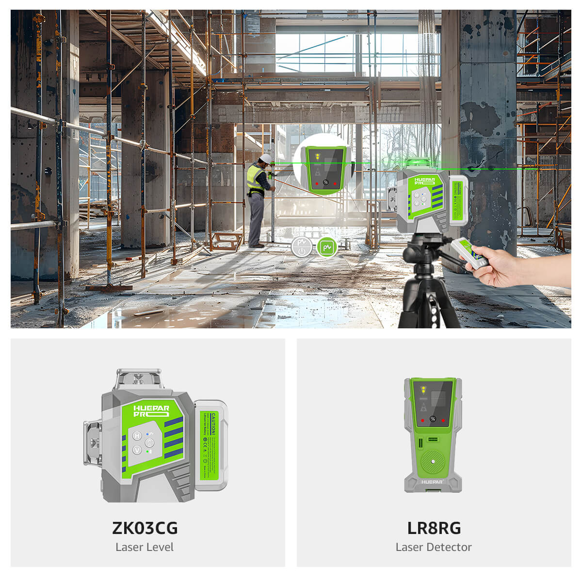 Huepar Pro ZK03CG Starter Kit Starter Kit -