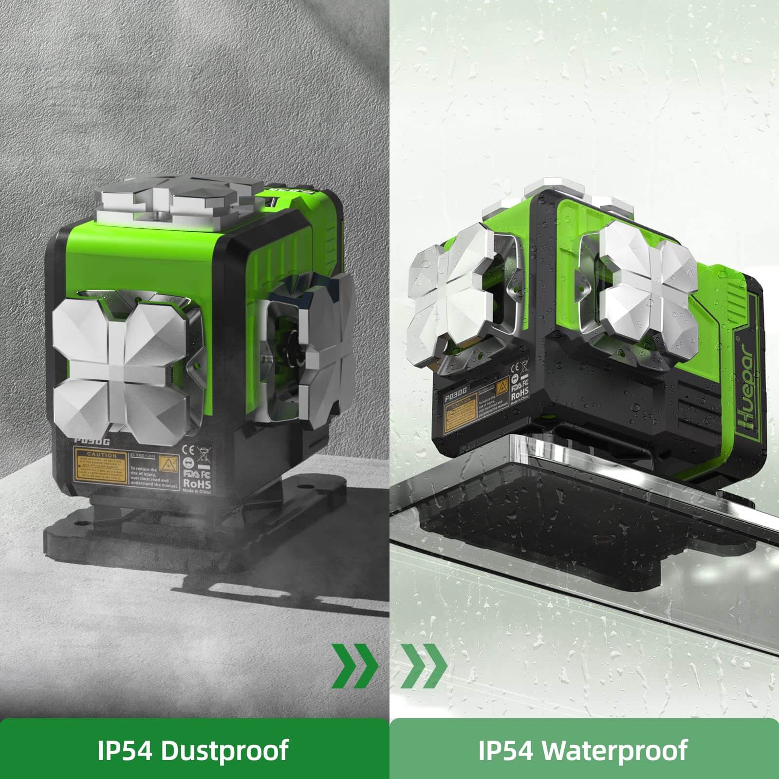 Huepar P03DG Laser Level - 3D Laser Levels