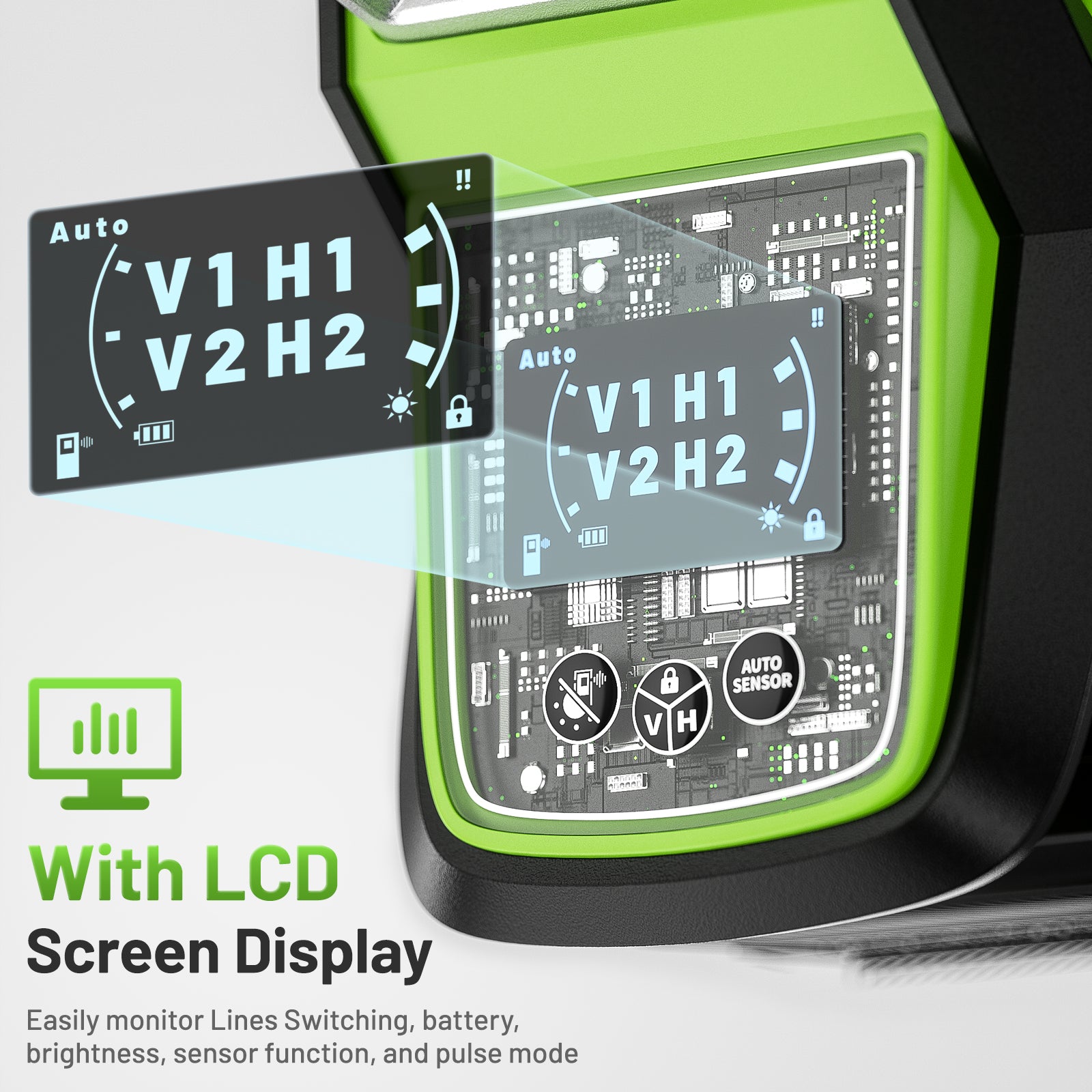 Huepar HX04CG Laser Level - 4D Laser Levels