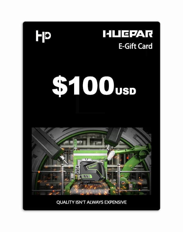 Huepar Gift Card - $100 USD $100.00 -