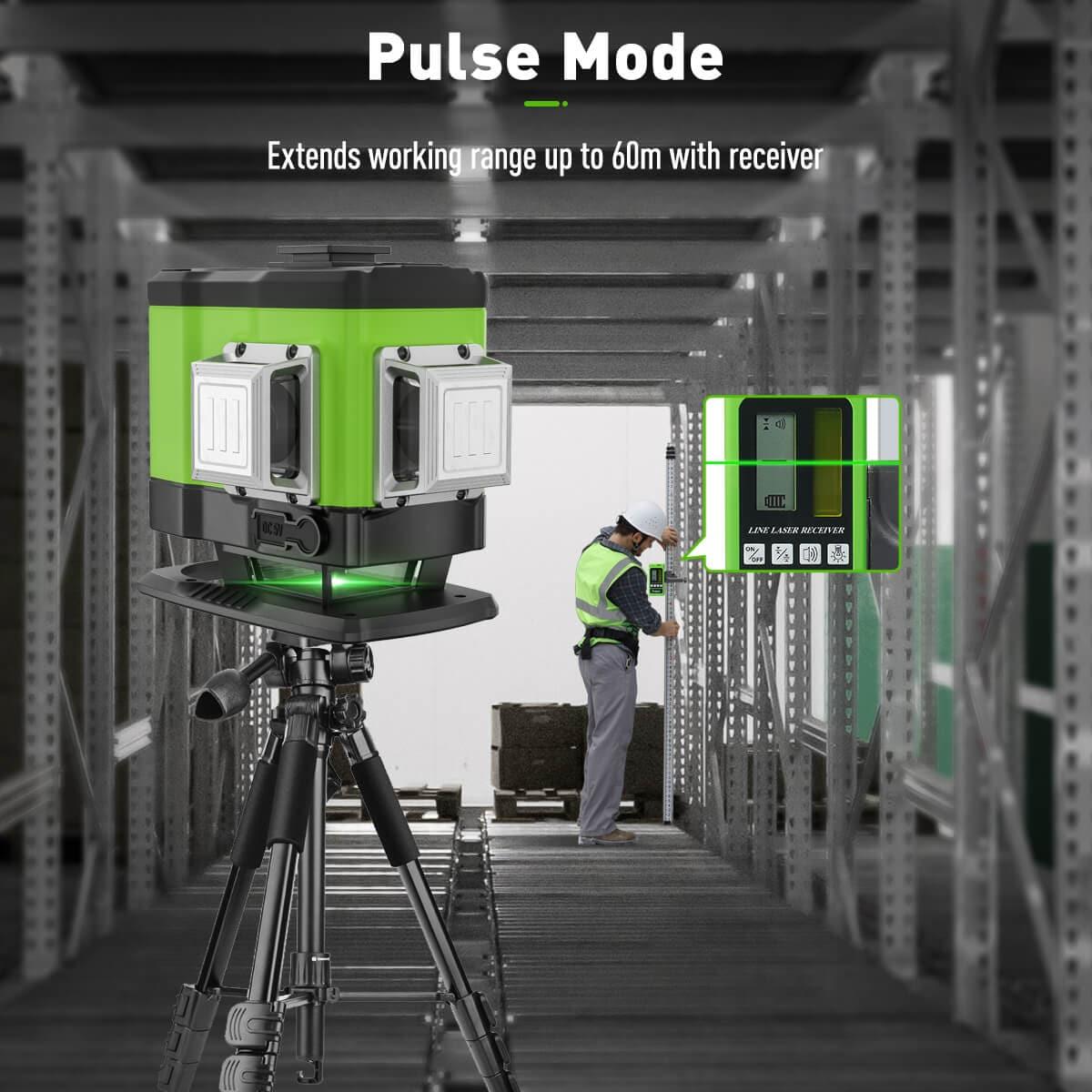 Huepar 503DG Laser Level - 3D Laser Levels