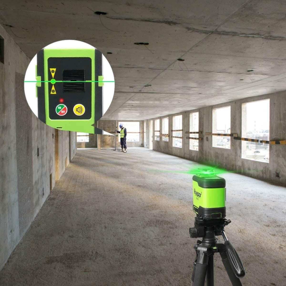 Huepar 503CG Laser Level - 3D Laser Levels