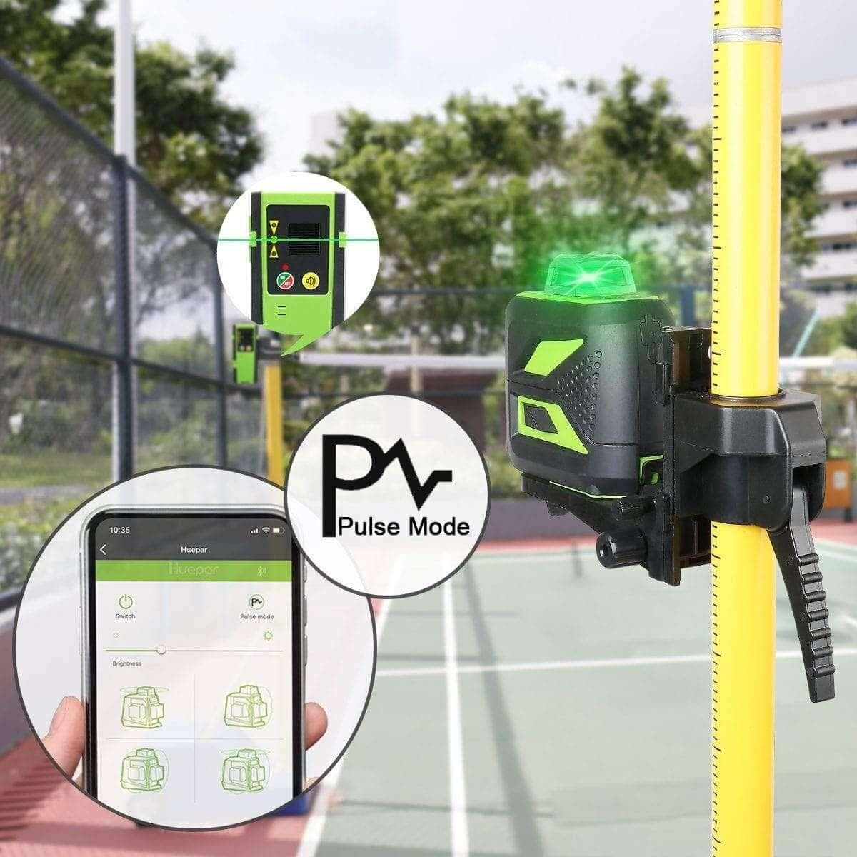 Huepar 603CG-BT Laser Level - 3D Laser Levels