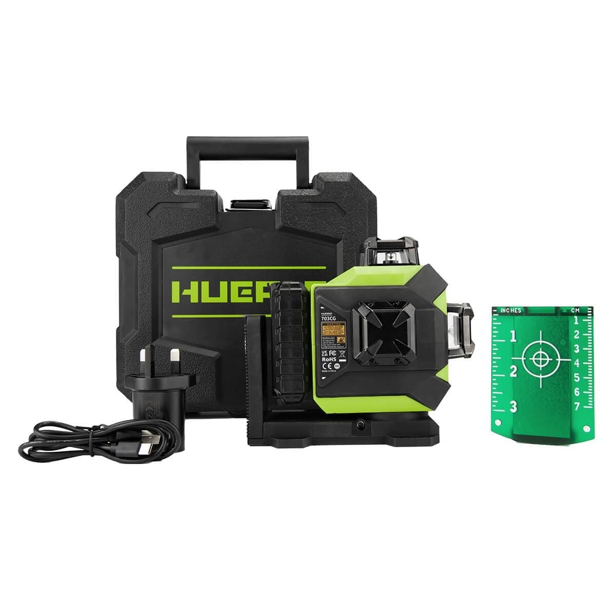 Huepar 703CG Laser Level - 3D Laser Levels