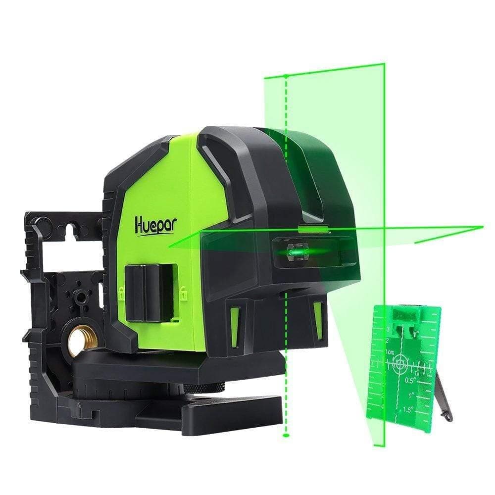 Huepar 8211G Laser Level - Cross Line Laser Level