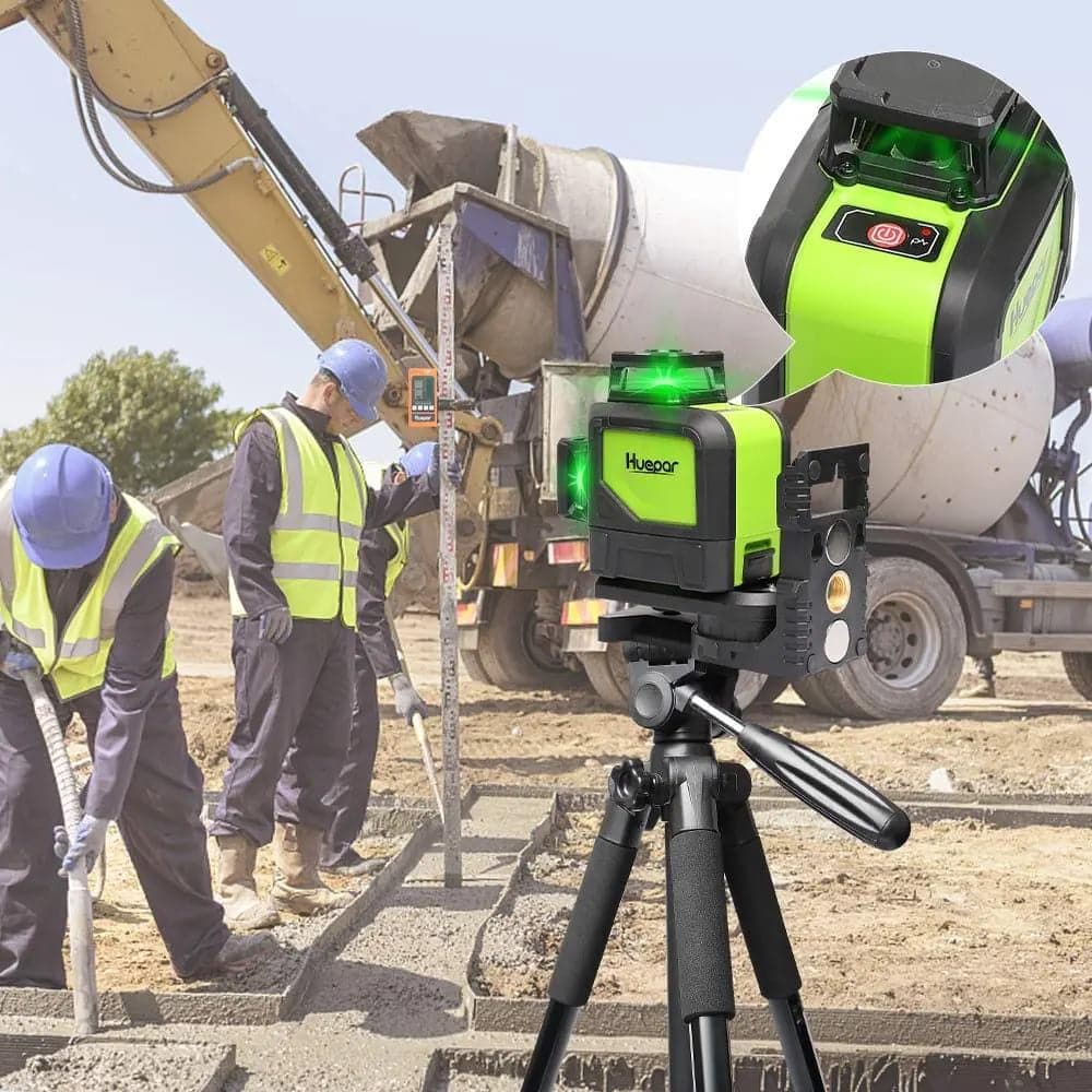 Huepar 902CG Laser Level - 2D Laser Levels