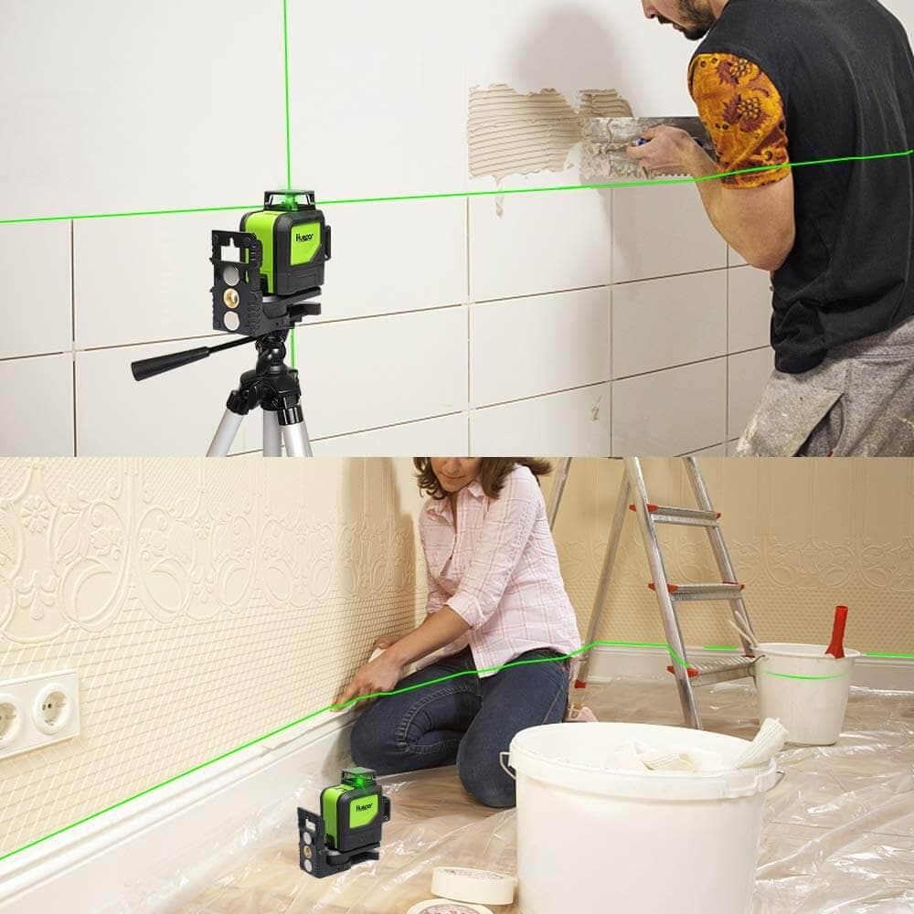 Huepar 902CG Laser Level - 2D Laser Levels