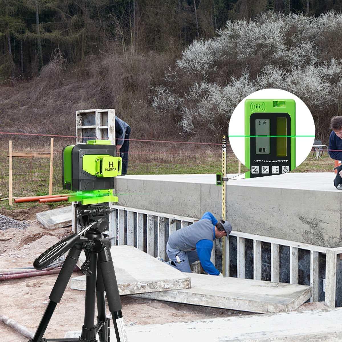 Huepar 903DG Laser Level - 3D Laser Levels