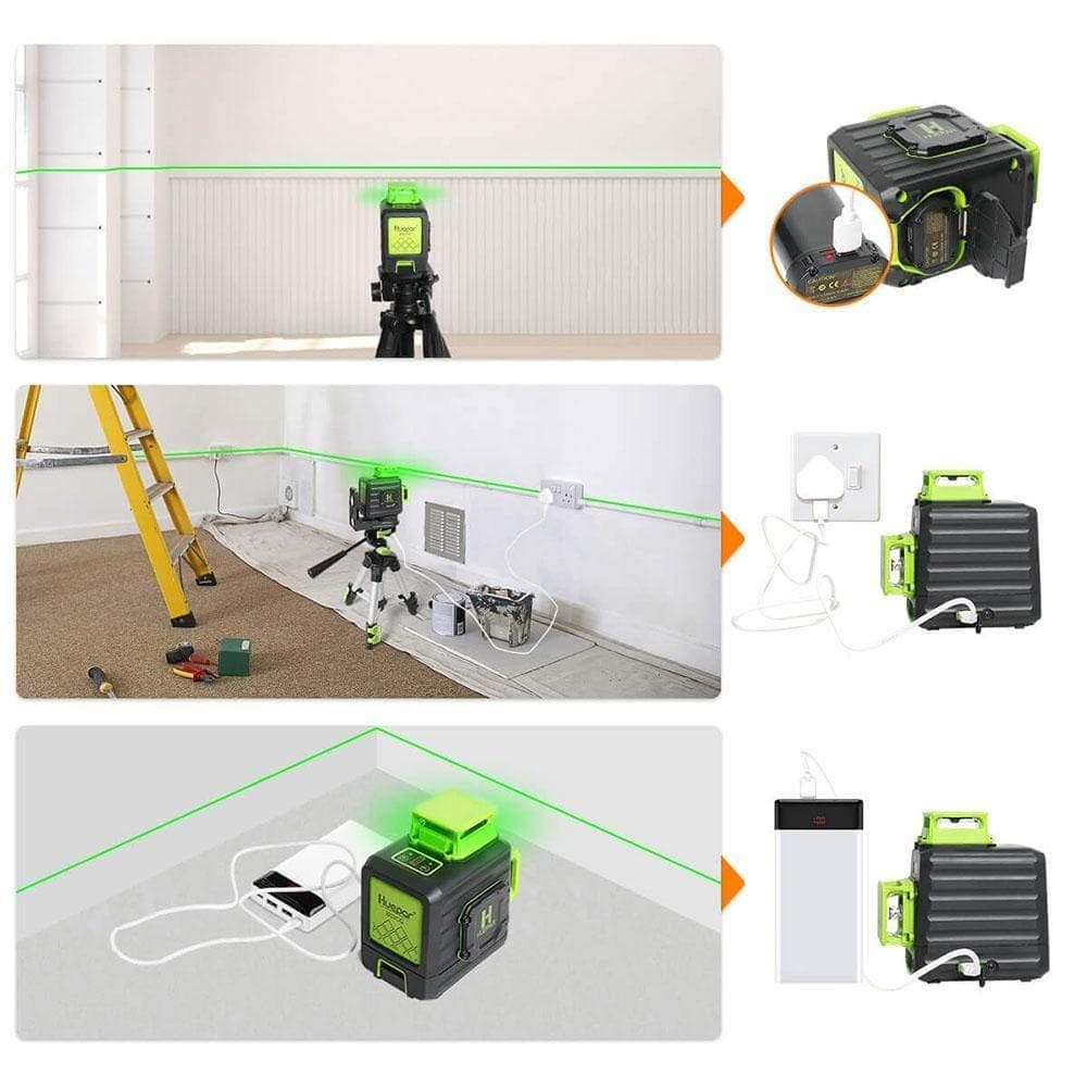Huepar B02CG Laser Level - 2D Laser Levels