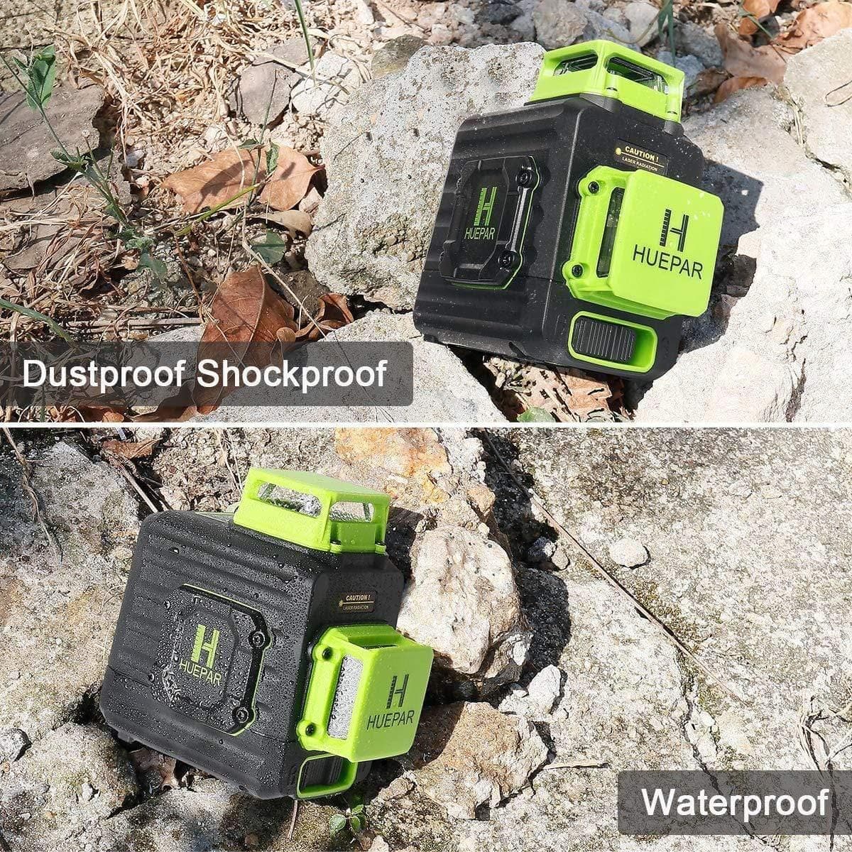 Huepar B02CG Laser Level - 2D Laser Levels