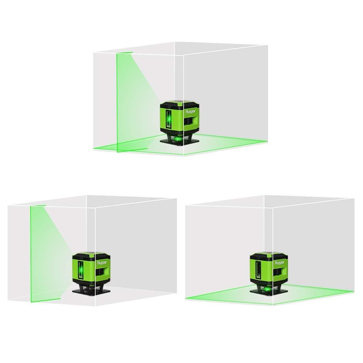 Huepar FL360G Laser Level - 3D Laser Levels