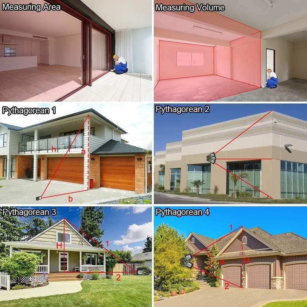 Huepar LM100A - 100M Laser Distance Meter - Laser Distance Meter