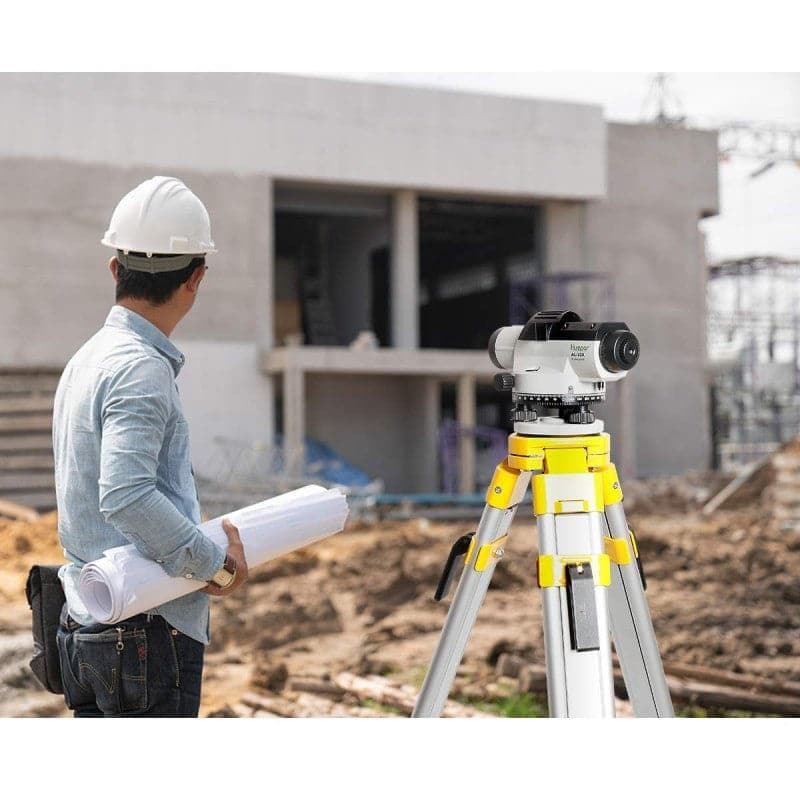 Huepar M3Y - Aluminum Flat Head Heavy Duty Tripod 1.65m / 65" with 5/8"-11 Male Thread - Tripods