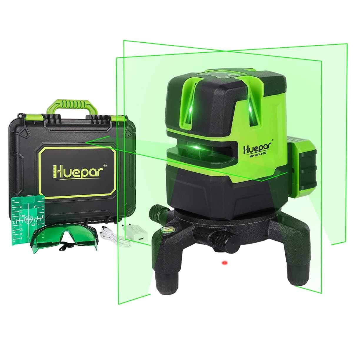 Huepar NT411G Laser Level NT411G - Cross Line Laser Level