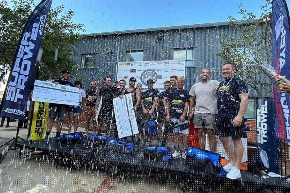 Huepar Delighted To 2024 Support Trowel - Blazing Bricklaying Contest