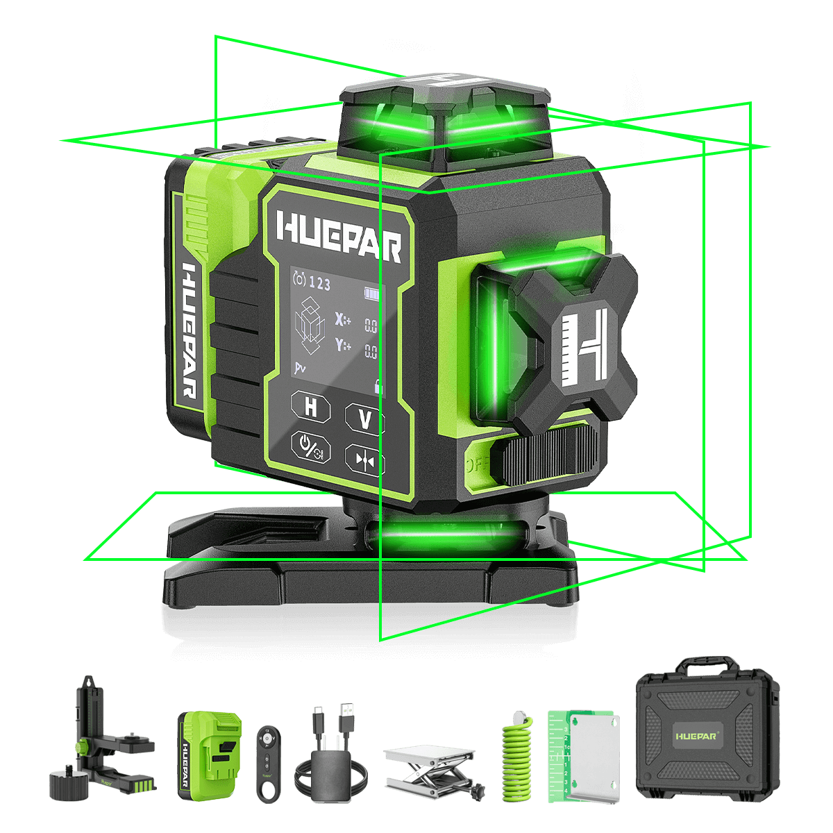 Huepar W04CG Laser Level W04CG - 4D Laser Levels