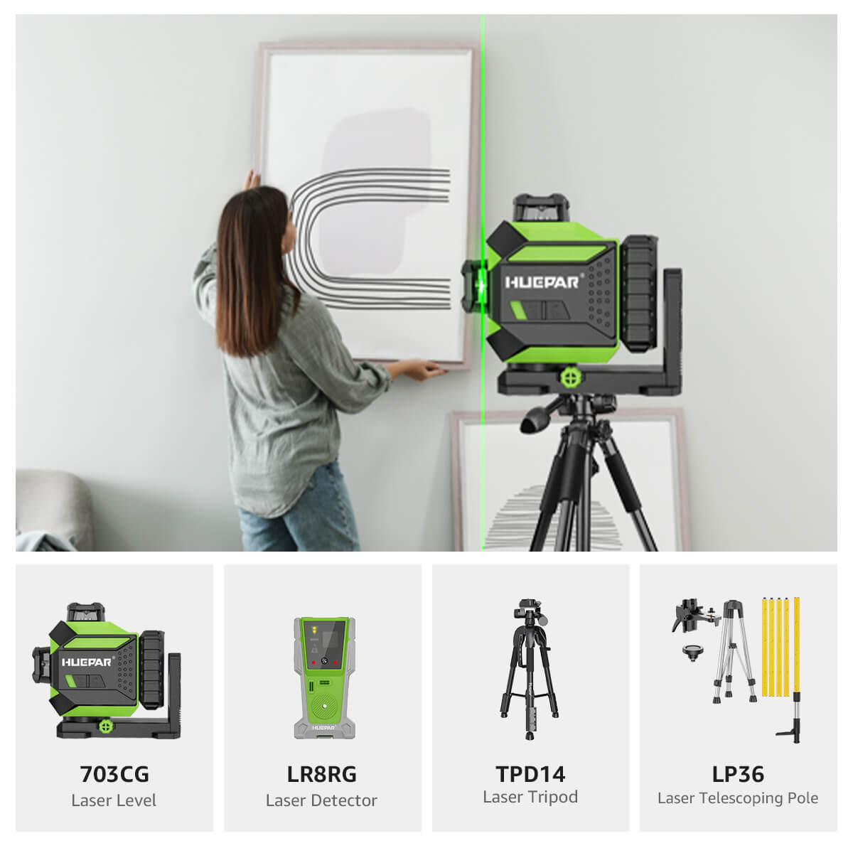 Huepar 703CG Pro Kit Pro Kit -