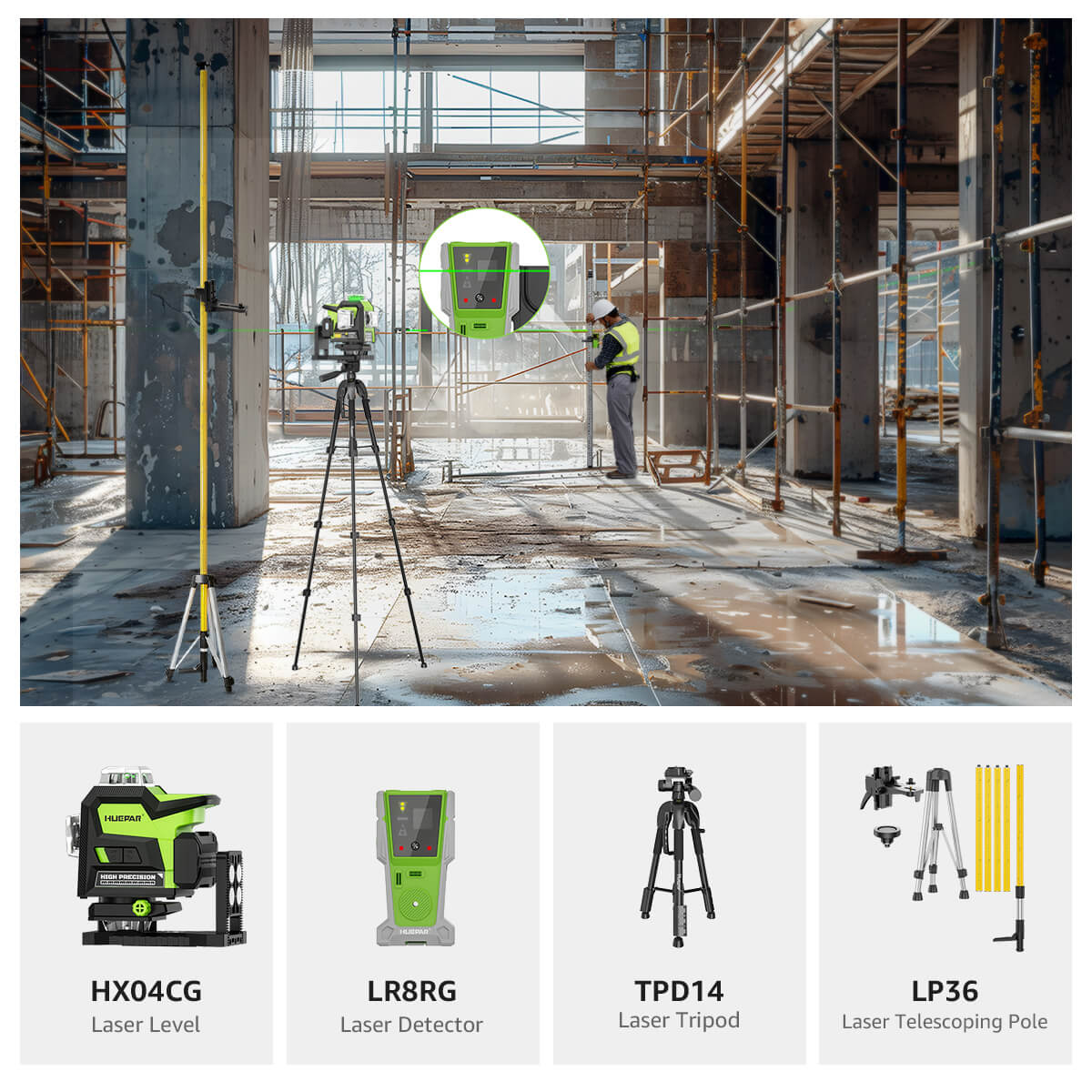 Huepar HX04CG Pro Kit Pro Kit -