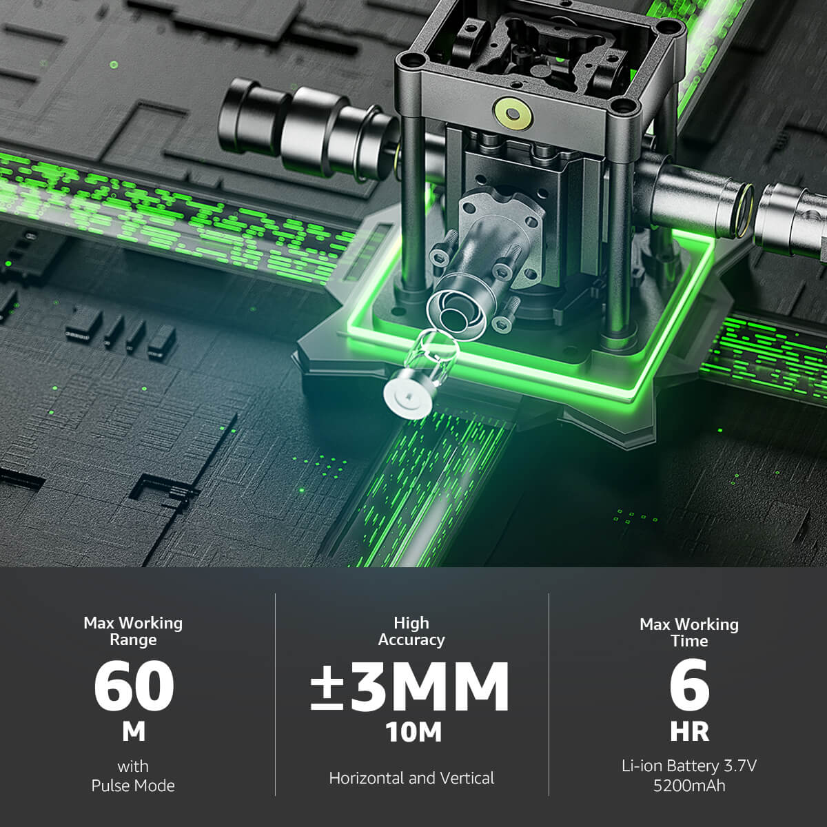 Huepar LS04CG Pro Kit -
