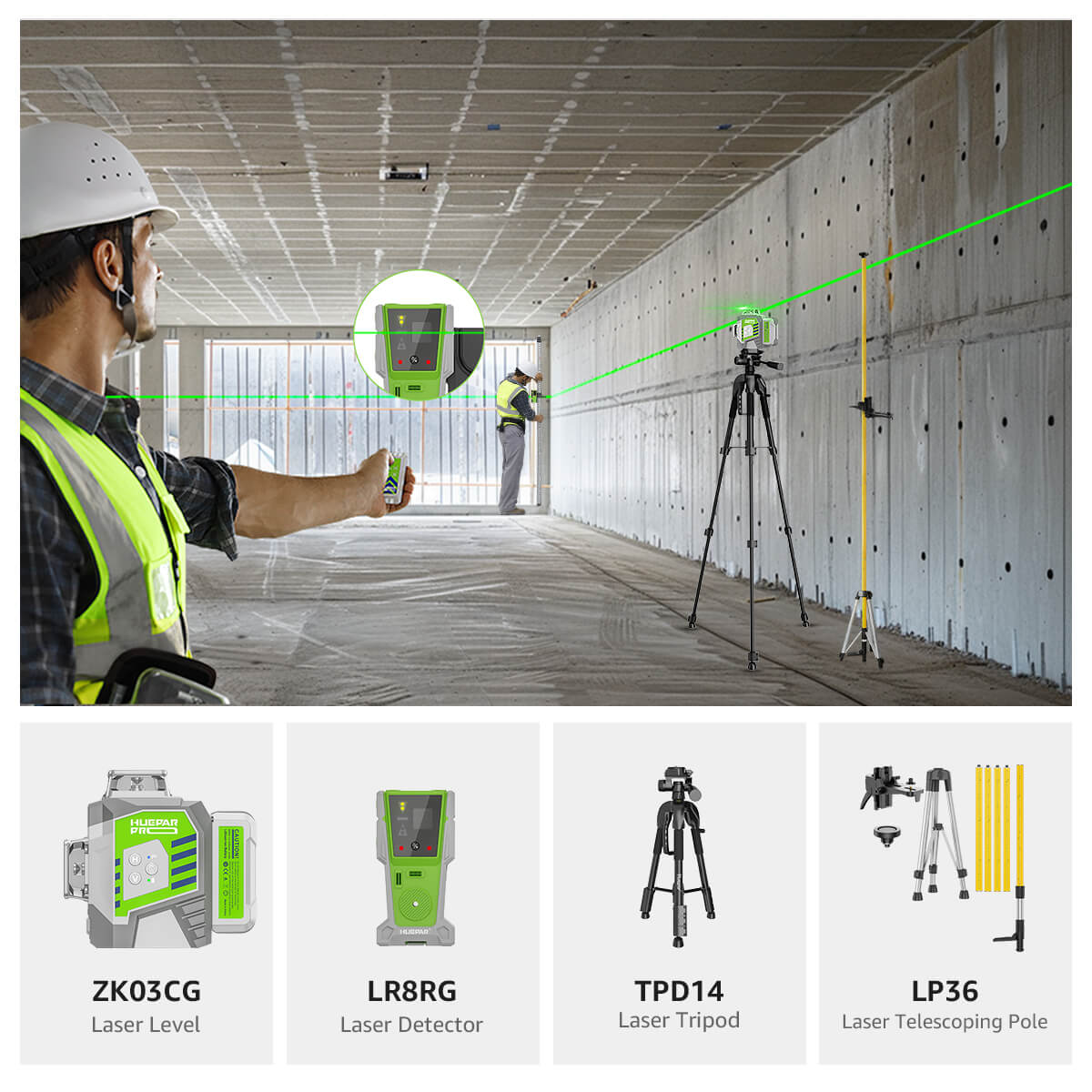 Huepar Pro ZK03CG Pro Kit Pro Kit -