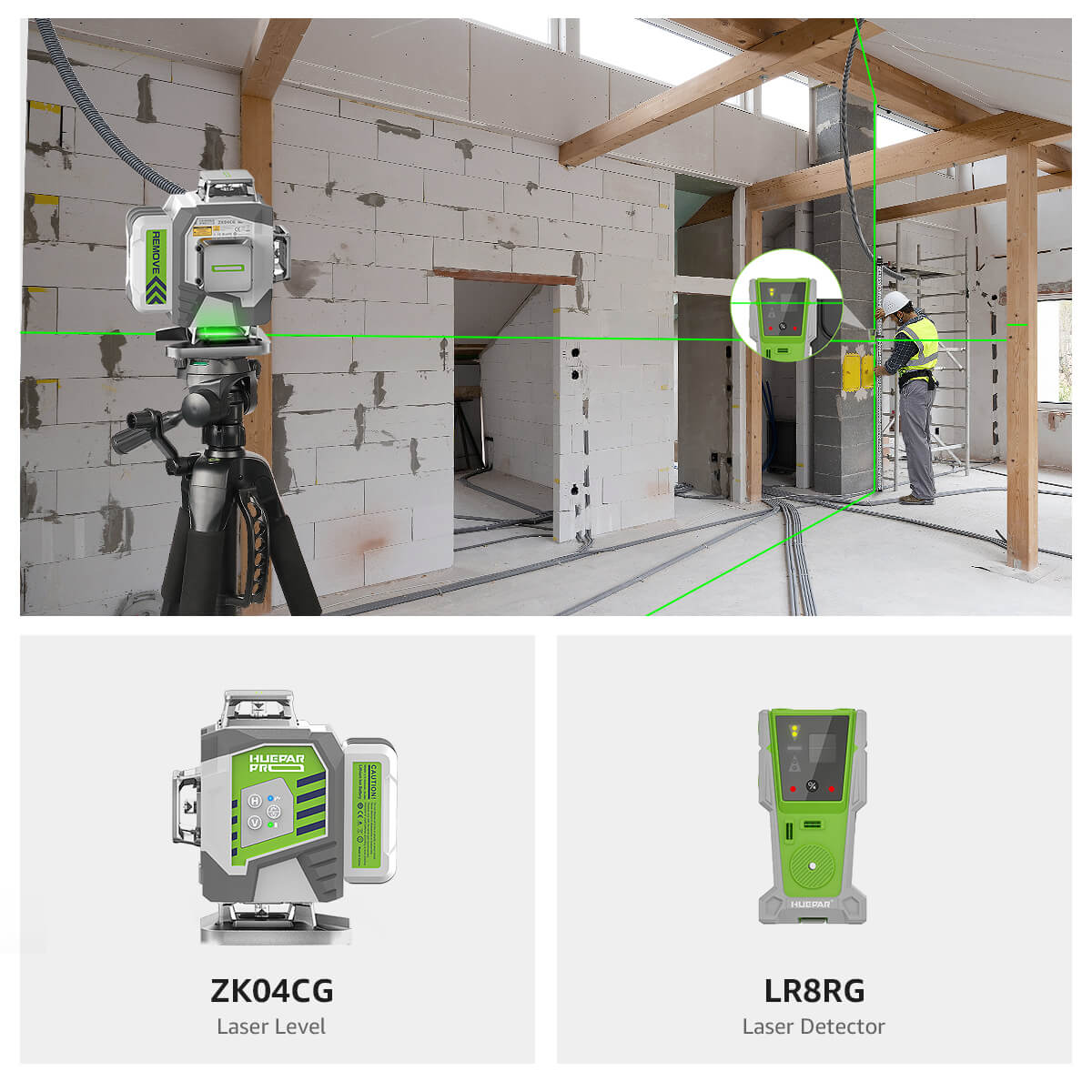 Huepar Pro ZK04CG Starter Kit Starter Kit -