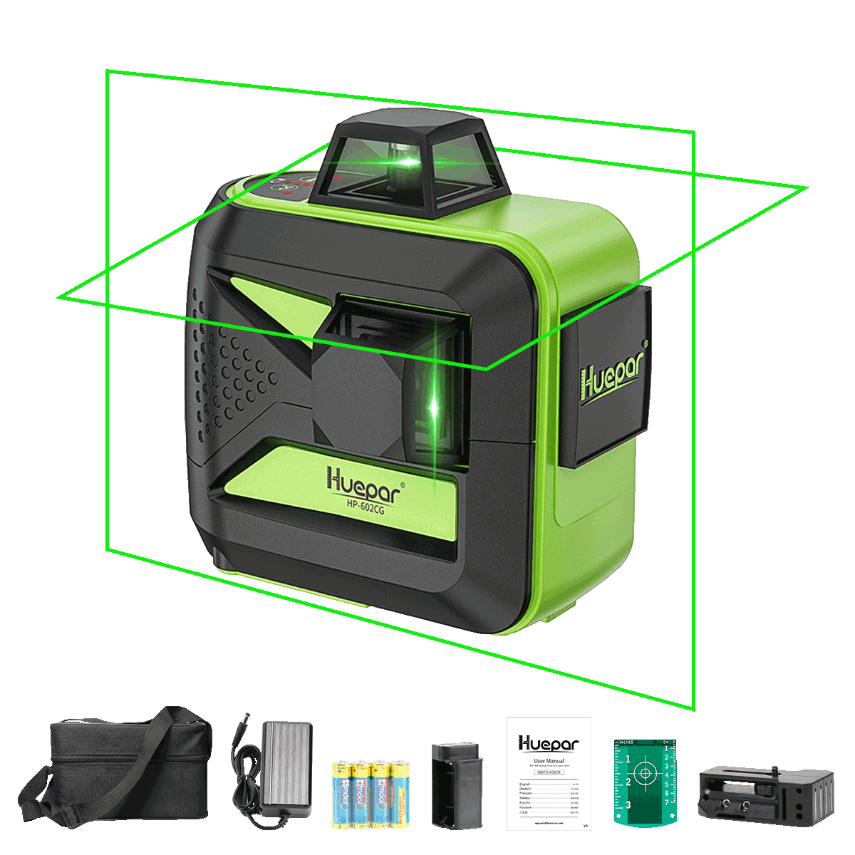 Huepar 602CG Laser Level 602CG - 2D Laser Levels