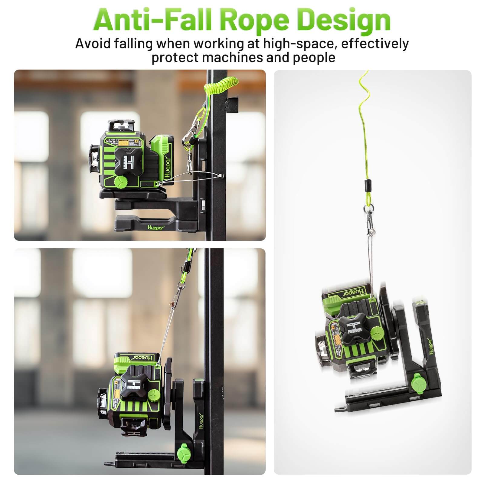 Huepar W03CG Laser Level - 3D Laser Levels