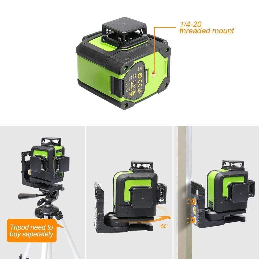 Huepar 903CG Laser Level - 3D Laser Levels