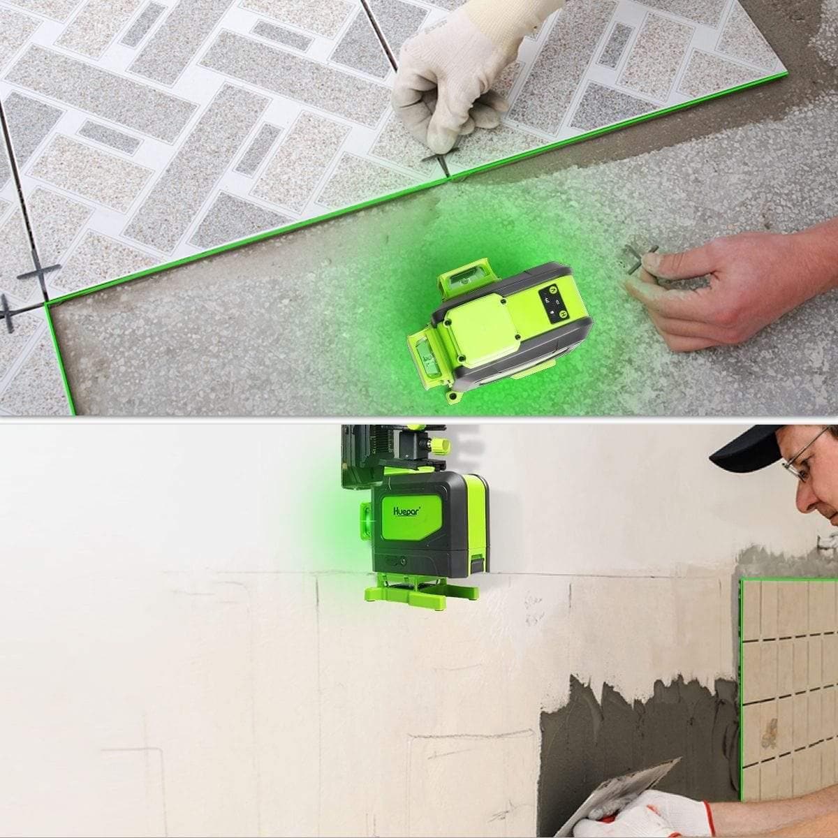 Huepar 903DG Laser Level - 3D Laser Levels
