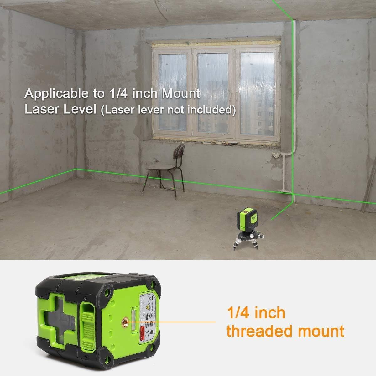 Huepar AT2 - Laser Level 360° Rotating Base Adapter - Adapter