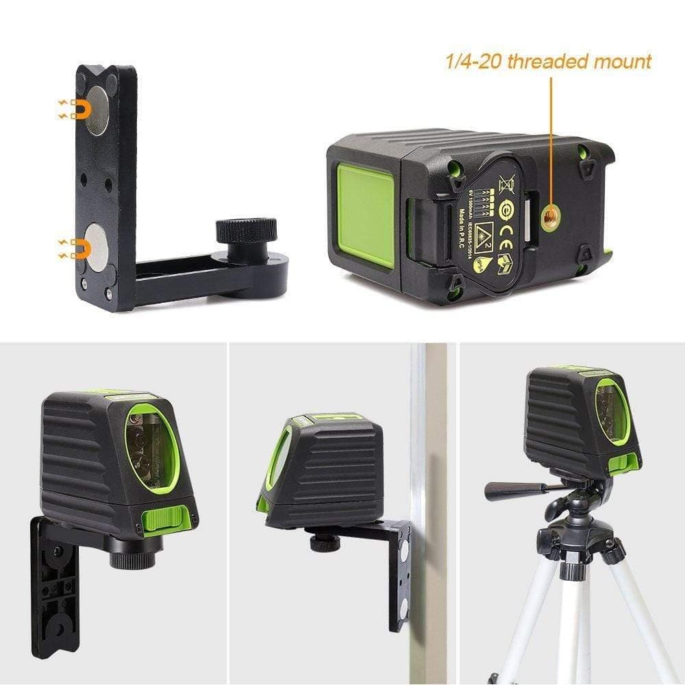 Huepar BOX1R Laser Level - Cross Line Laser Level