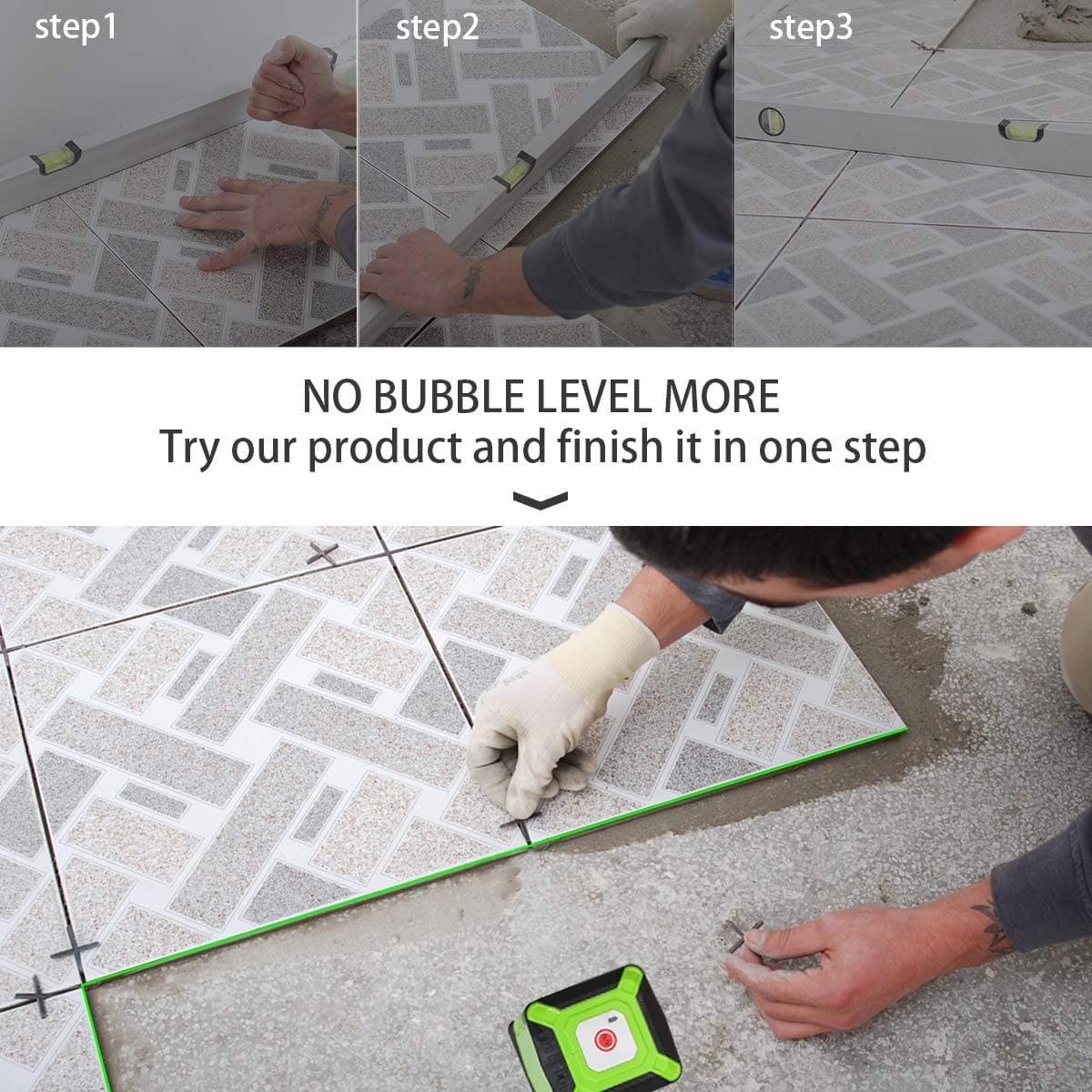 Huepar FL360G Laser Level - 3D Laser Levels