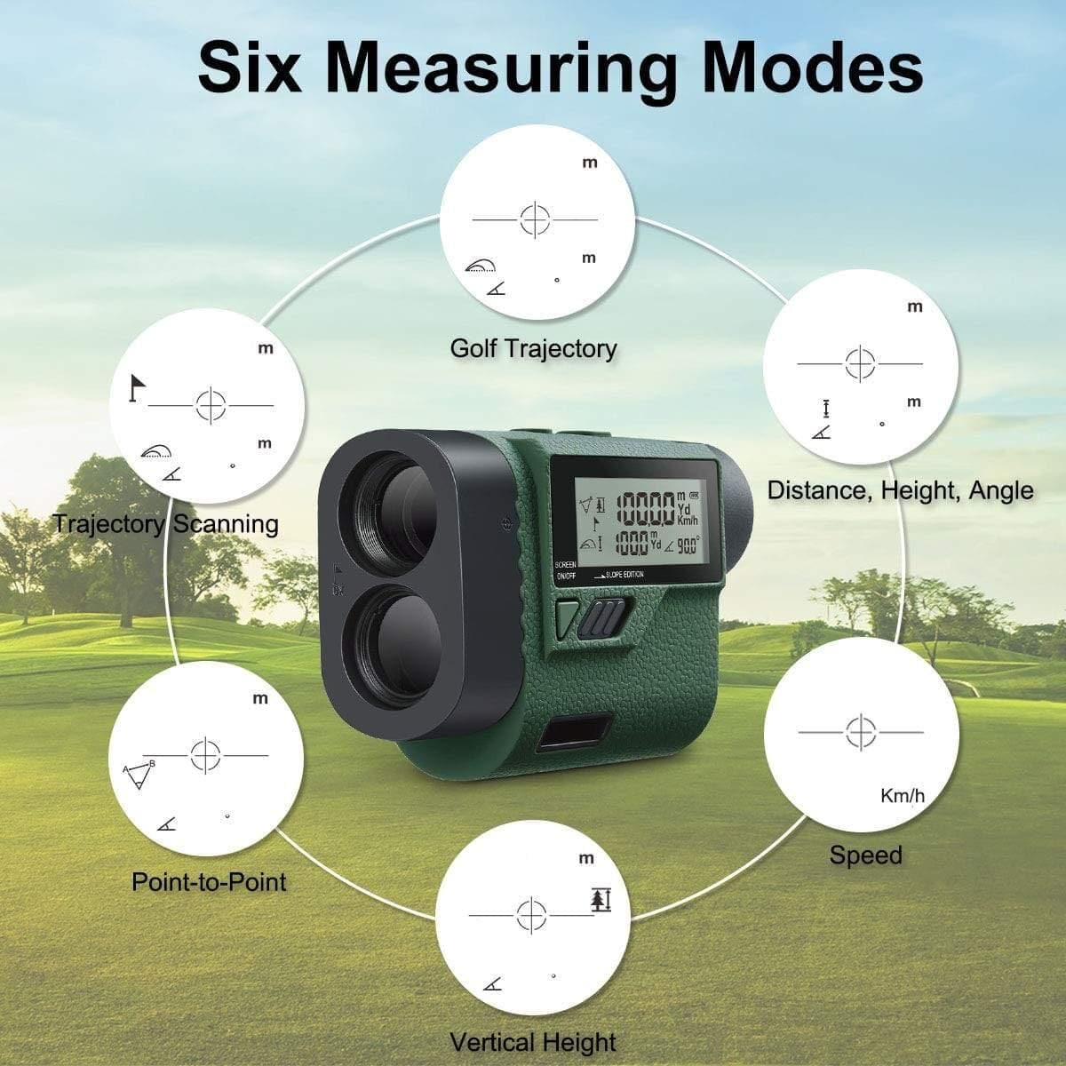 Huepar HLR1000 - Golf Laser Rangefinder - Laser Rangefinder