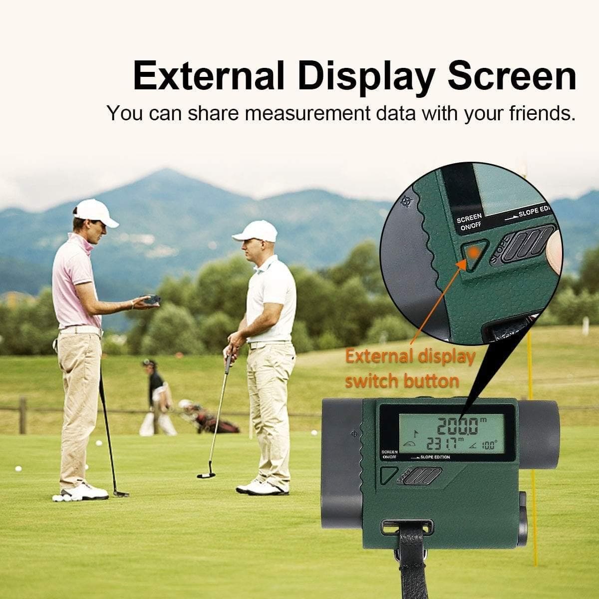 Huepar HLR1000 - Golf Laser Rangefinder - Laser Rangefinder