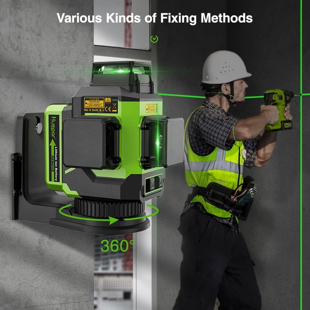 Huepar LS03CG Laser Level - 3D Laser Levels