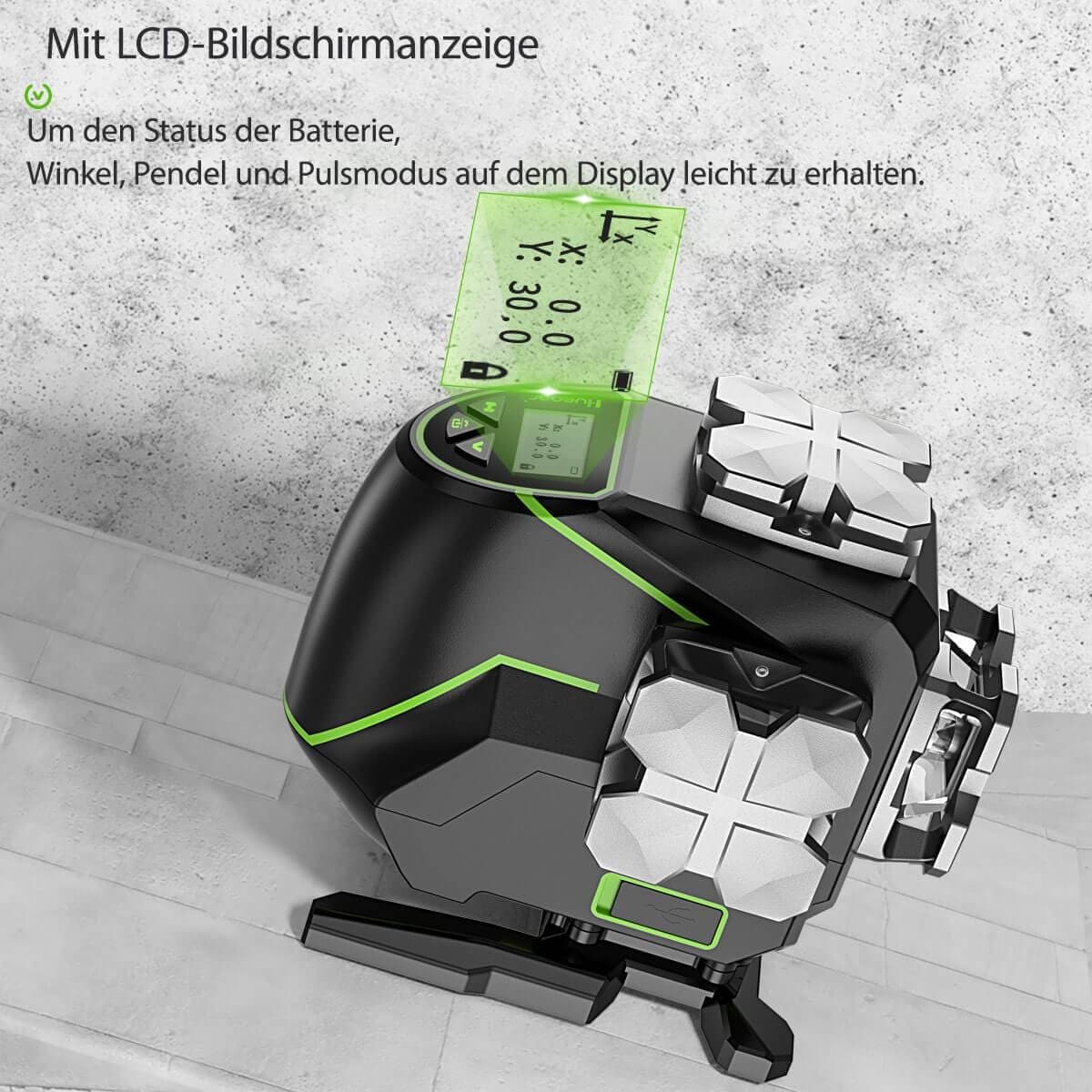 Huepar S03DG Laser Level - 3D Laser Levels