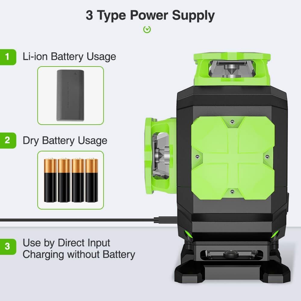 Huepar S04CG-L Laser Level - 4D Laser Levels