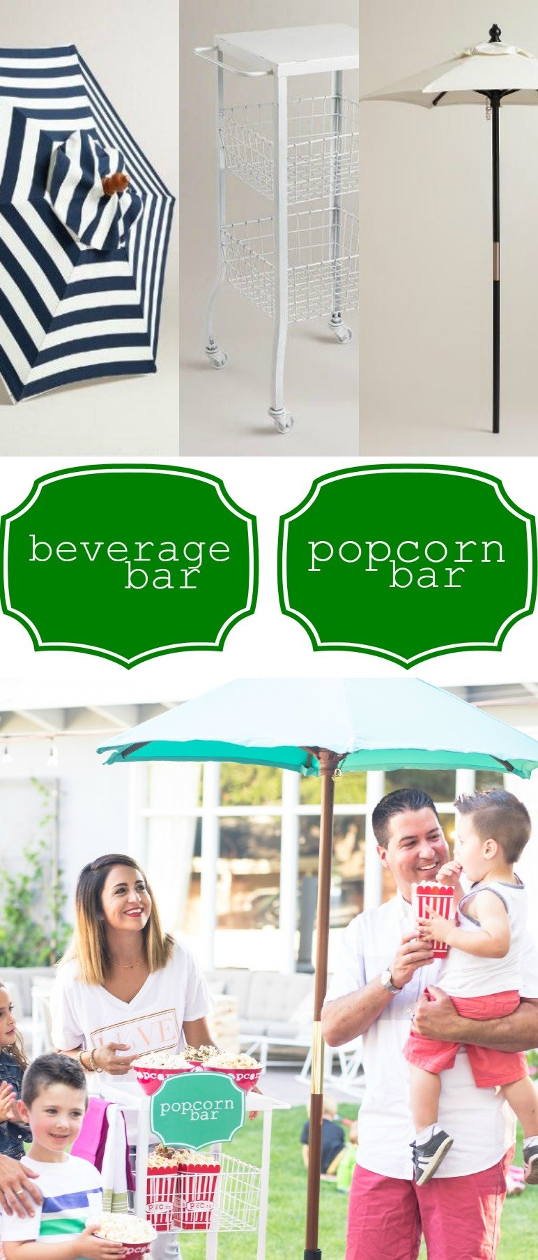 GREAT POPCORN BAR IDEA FROM JUST DESTINY