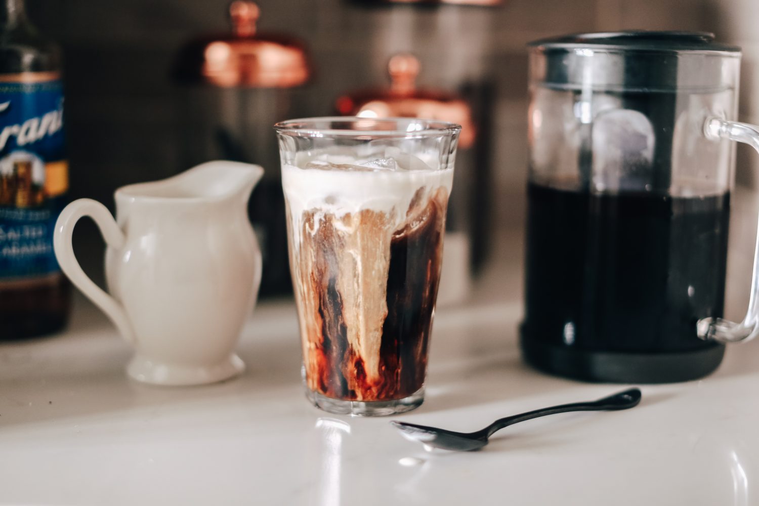 How to Make Vanilla Iced Coffee