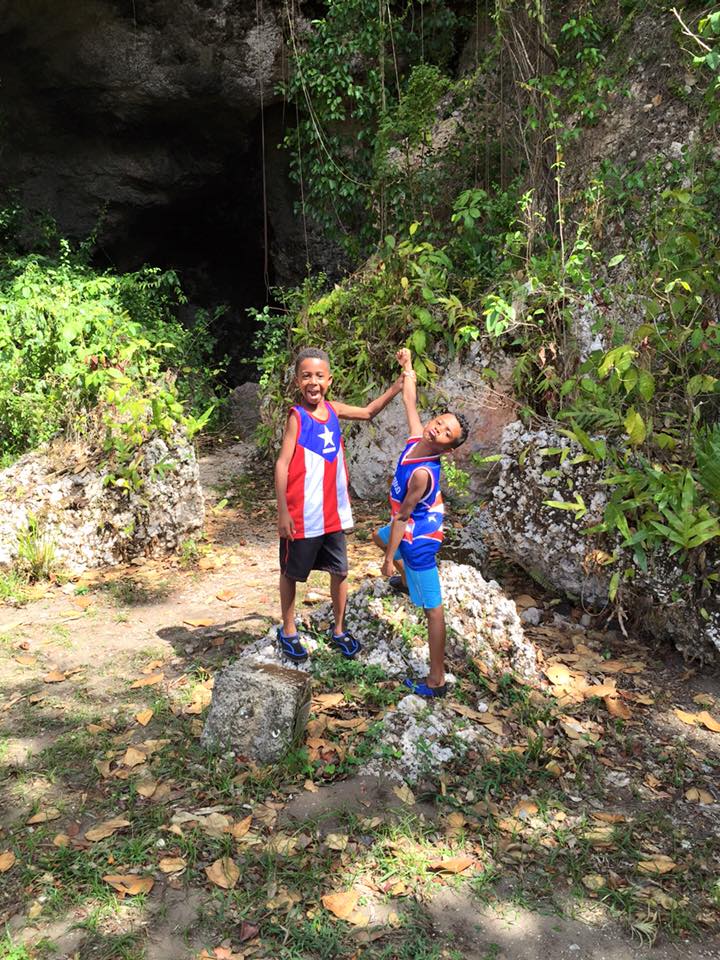 My boys in Puerto Rico