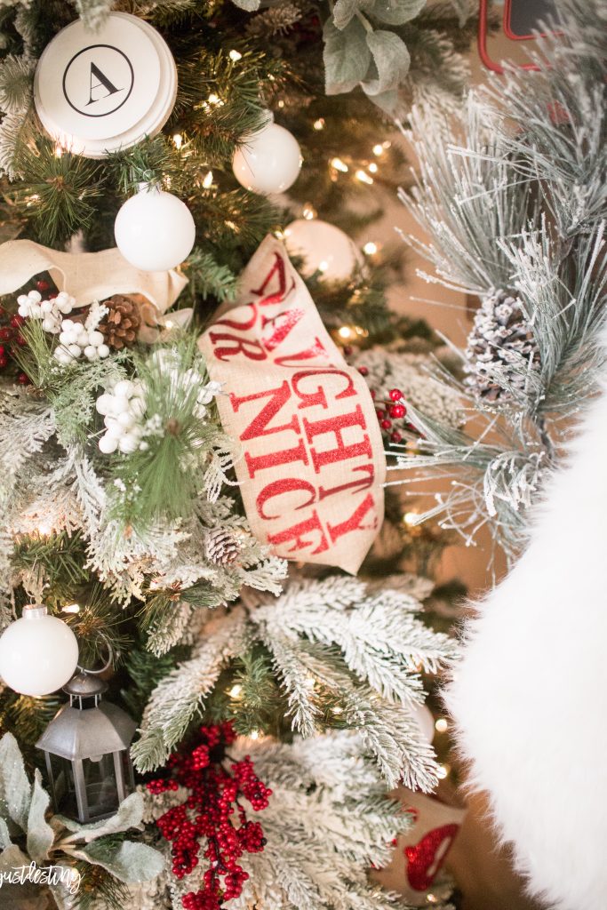 Christmas Tree Ribbon Ideas 