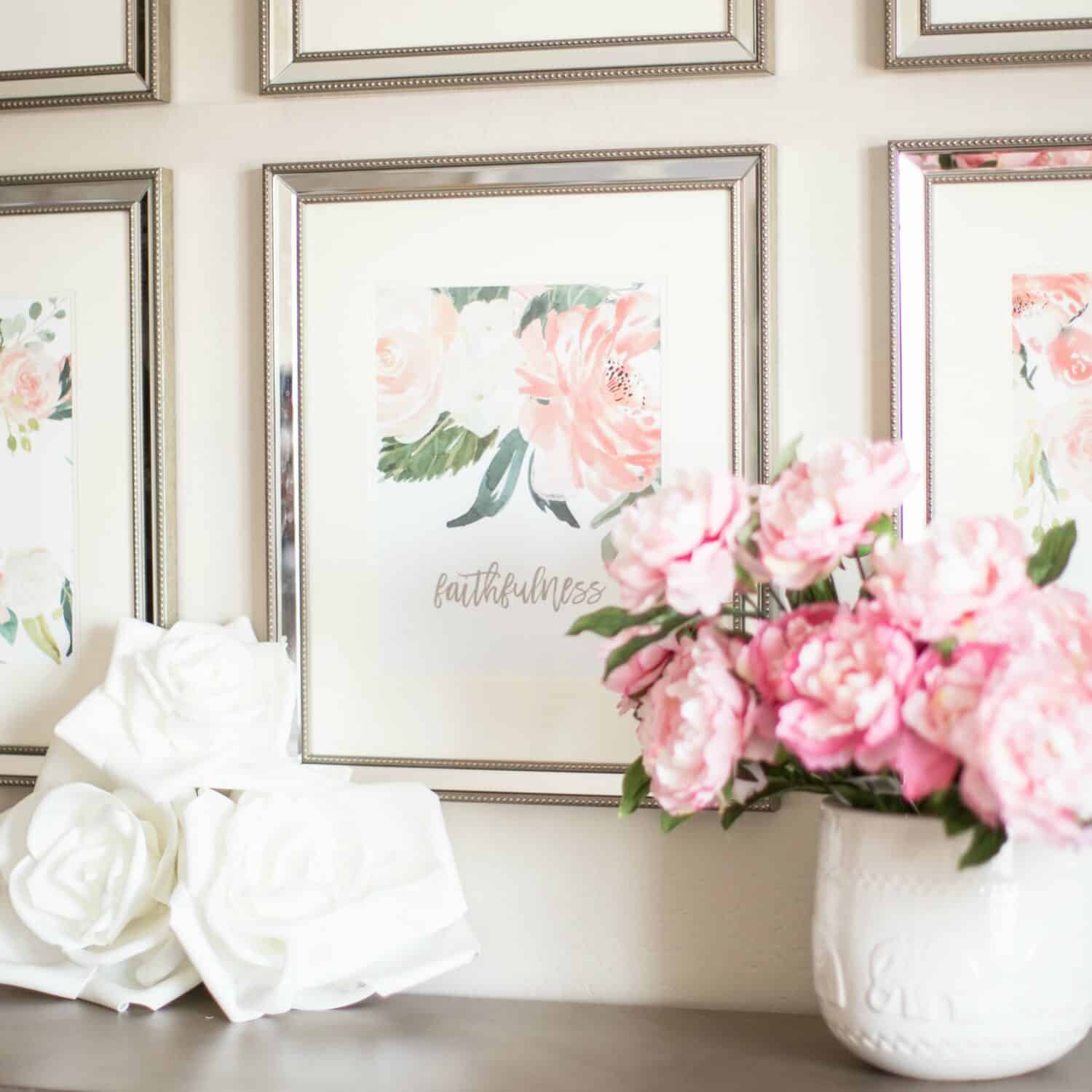 Romantic Gallery Wall