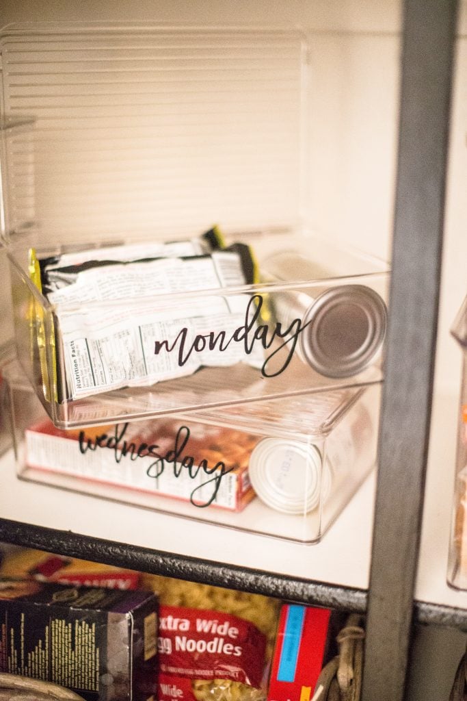 Pantry Organizers that are clear