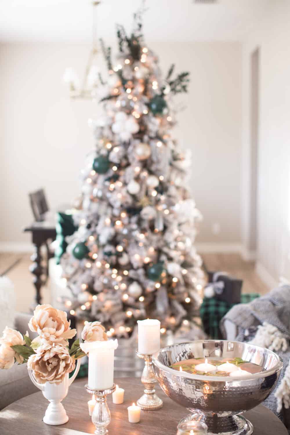 Shimmery Christmas Tree