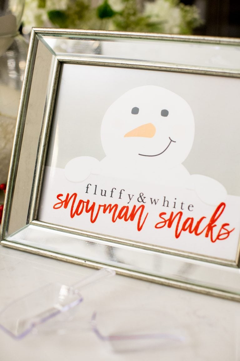 Snowman Printable