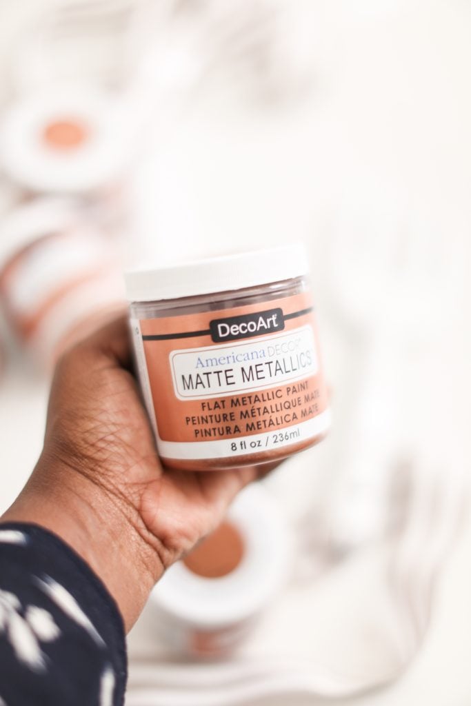 Rose Gold Metallic Paint