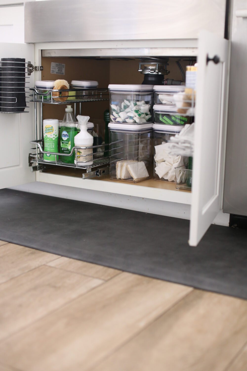Under the Kitchen Sink Organization