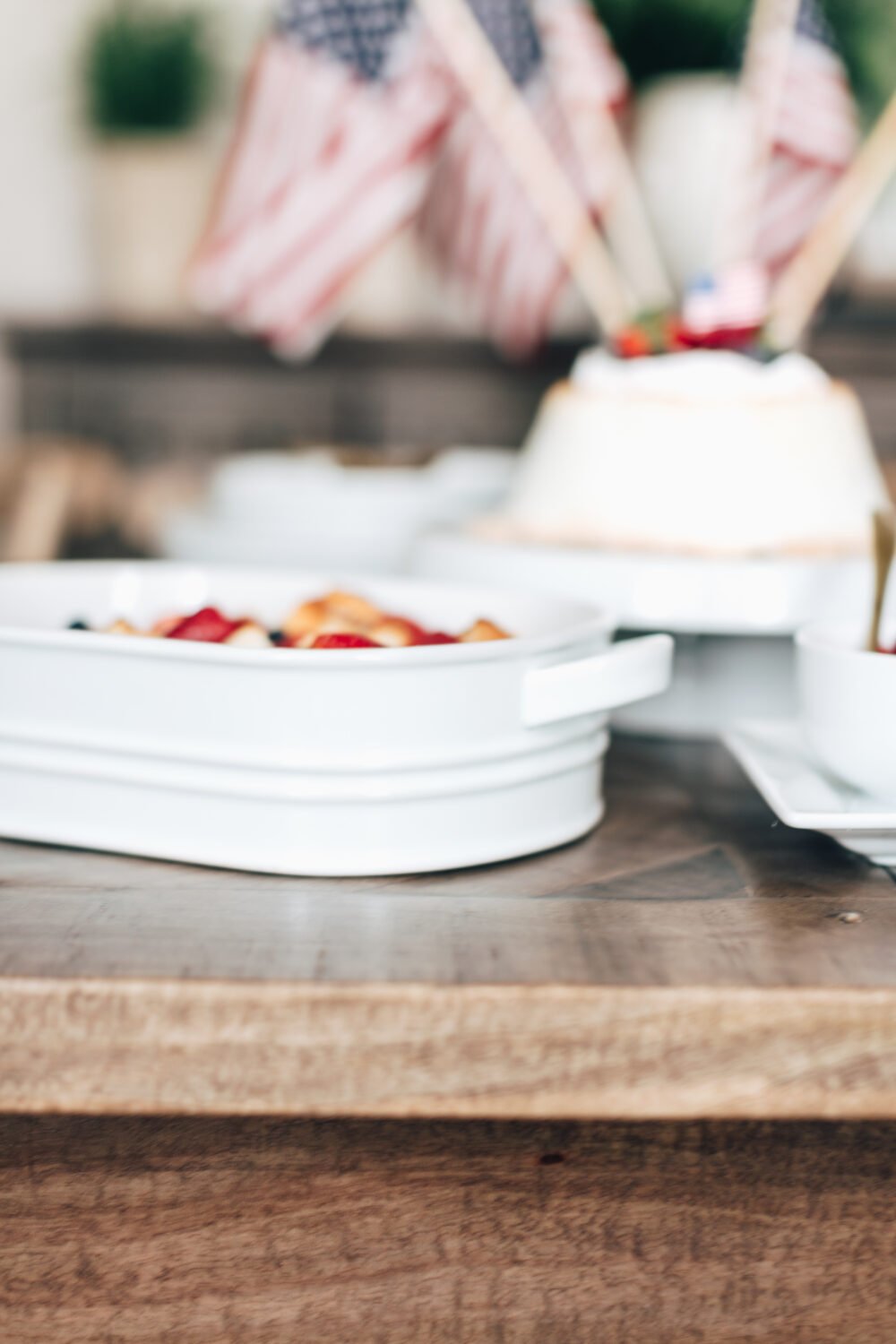 white dishes from walmart